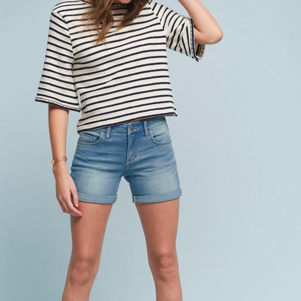 Pilcro Stet Jean Shorts Size 26 - Picture 1 of 11